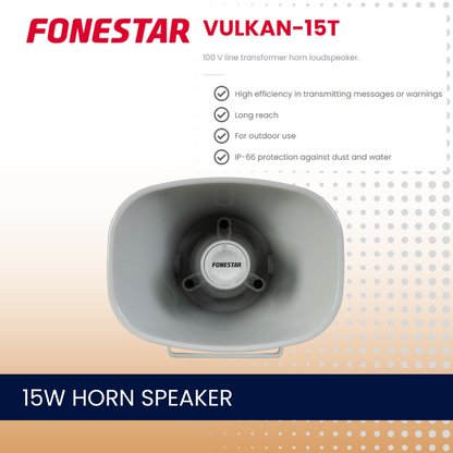 Outdoor PA System Horn Speaker Package Up To 4 Speakers