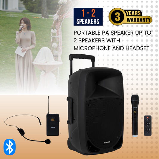 Portable PA Speaker Up To 2 Speakers