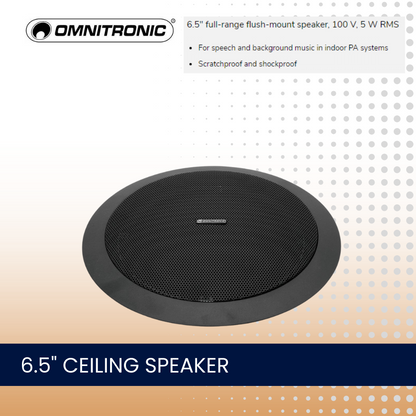 Table Top Amplifier Ceiling Speaker Package Up To 8 Speakers Background Music System